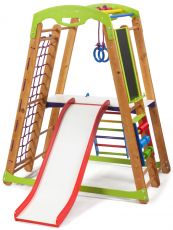 Дитячий спортивний куточок SportBaby Кроха 2 Plus 3, Сосна-Бук